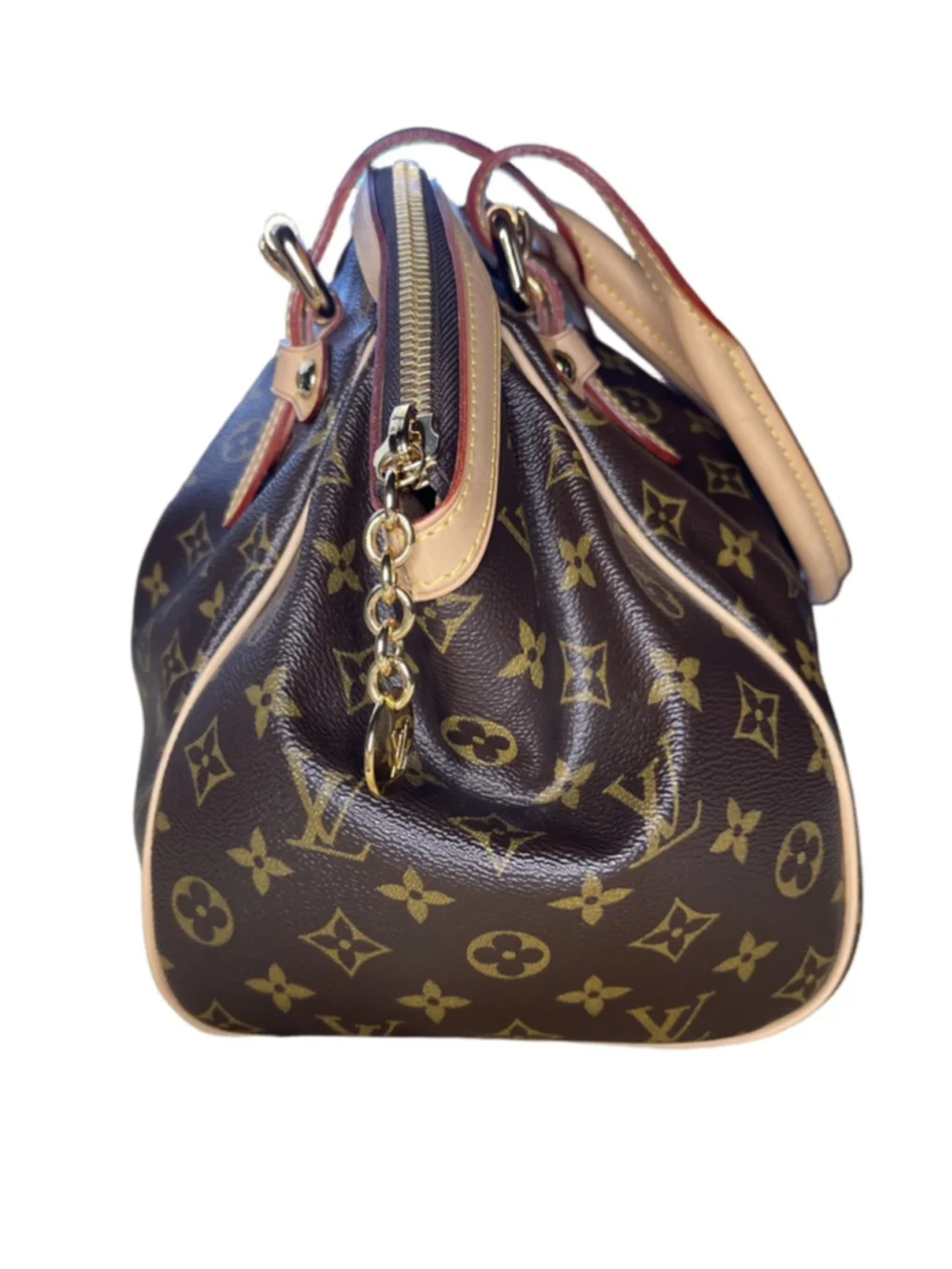 Authentic Mint Louis Vuitton Monogram Canvas Tivoli GM Satchel